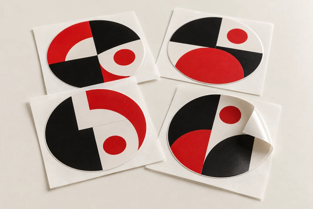 Circle Stickers — illustrative product sample