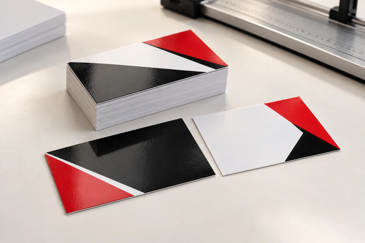 Same Day Business Cards — illustrative product sample