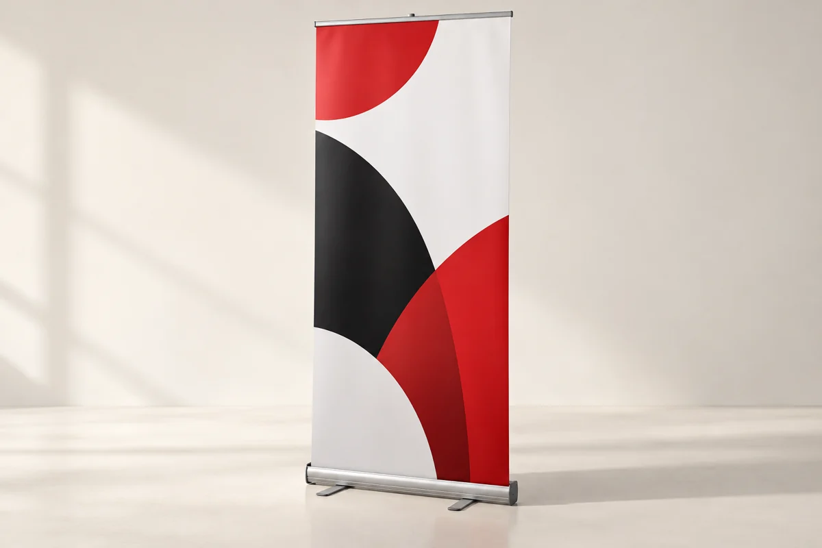 Standard Banner Stand — illustrative product sample