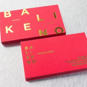 Foil Business Cards