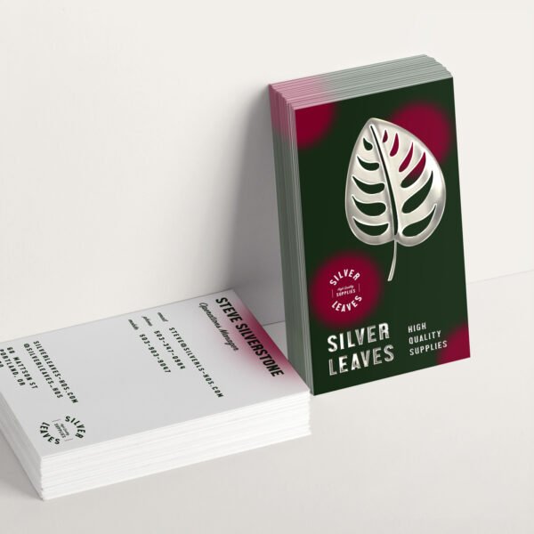 Raised Foil Business Cards - Image 3