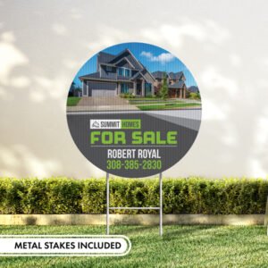 Circle Yard Signs