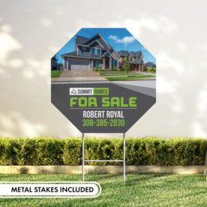 Octagon Yard Signs