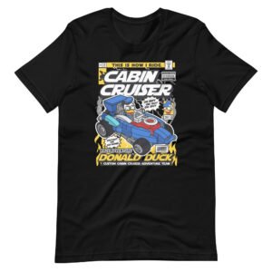 Donald Cabin Cruiser Unisex t-shirt