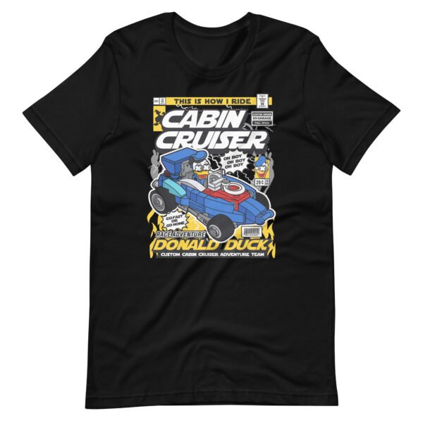 Donald Cabin Cruiser Unisex t-shirt