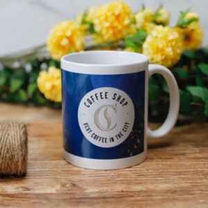 12 oz White Mug